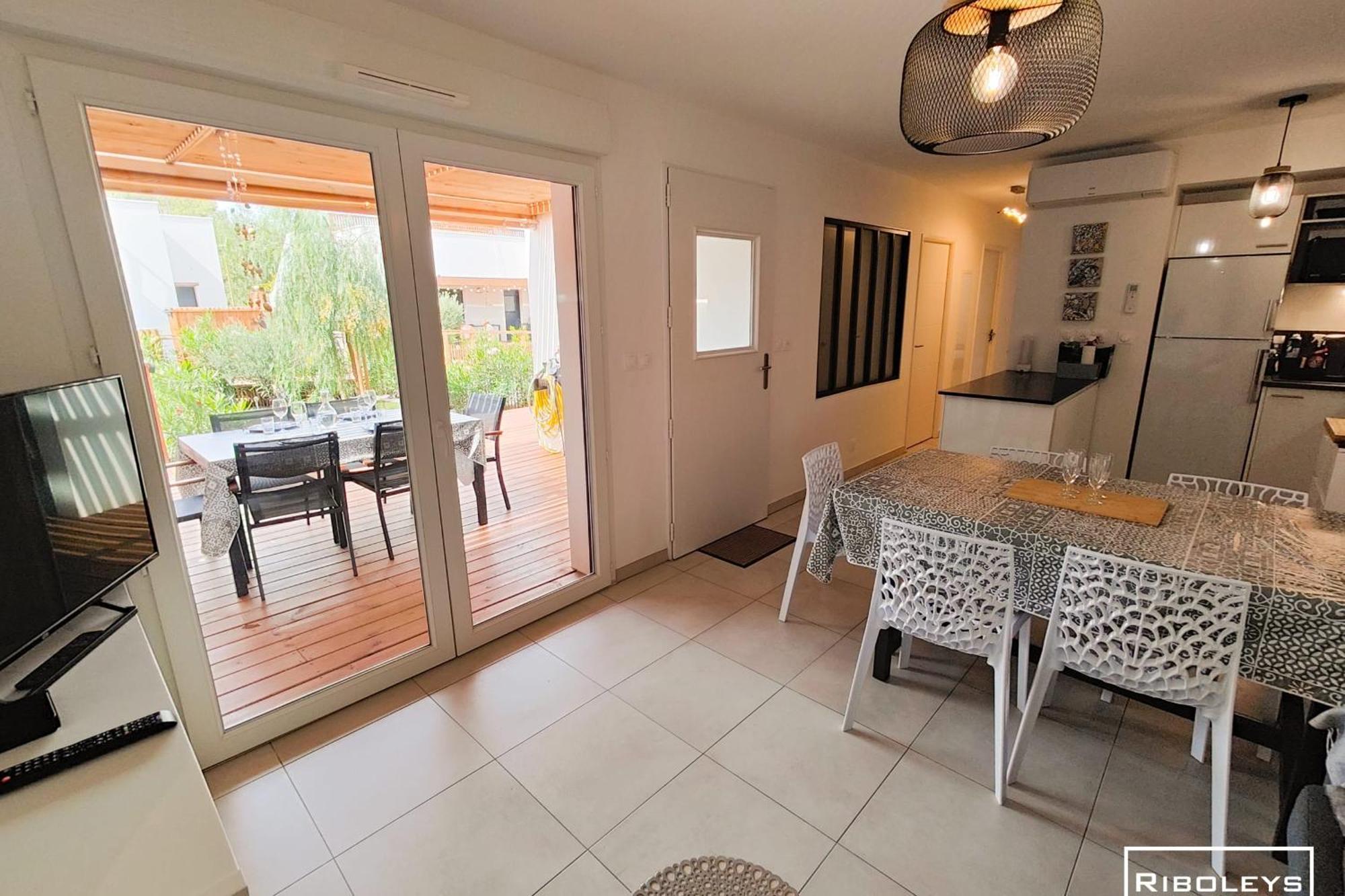 Villa T3 Climatisee En Residence Avec Piscine Vias Dış mekan fotoğraf