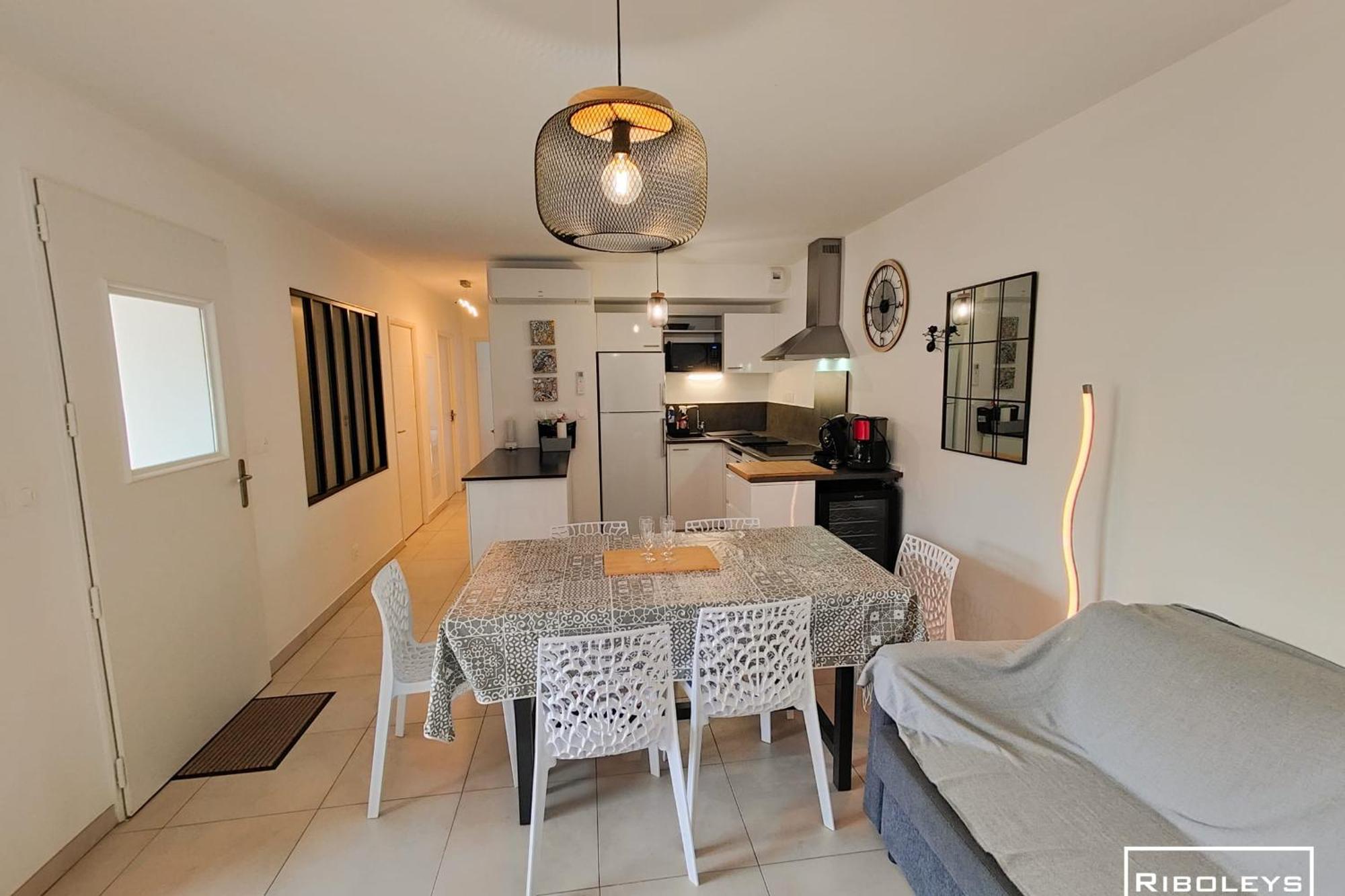 Villa T3 Climatisee En Residence Avec Piscine Vias Dış mekan fotoğraf
