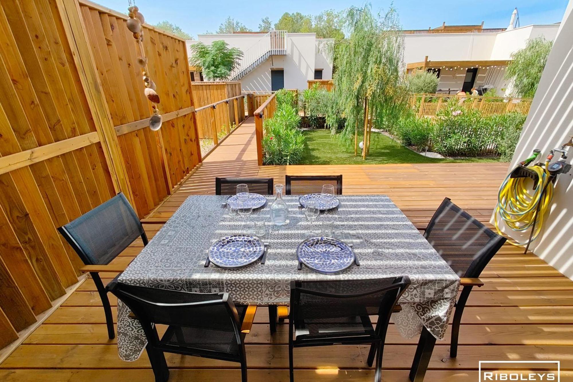 Villa T3 Climatisee En Residence Avec Piscine Vias Dış mekan fotoğraf